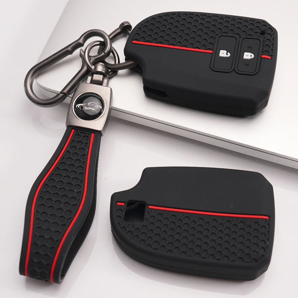 Remote Key Protector Keychain For Toyota Yaris X Yaris L Sedan Vios FS EZ Verso Vitz Aqua Prius C IQ Ractis Belta Corolla Axio