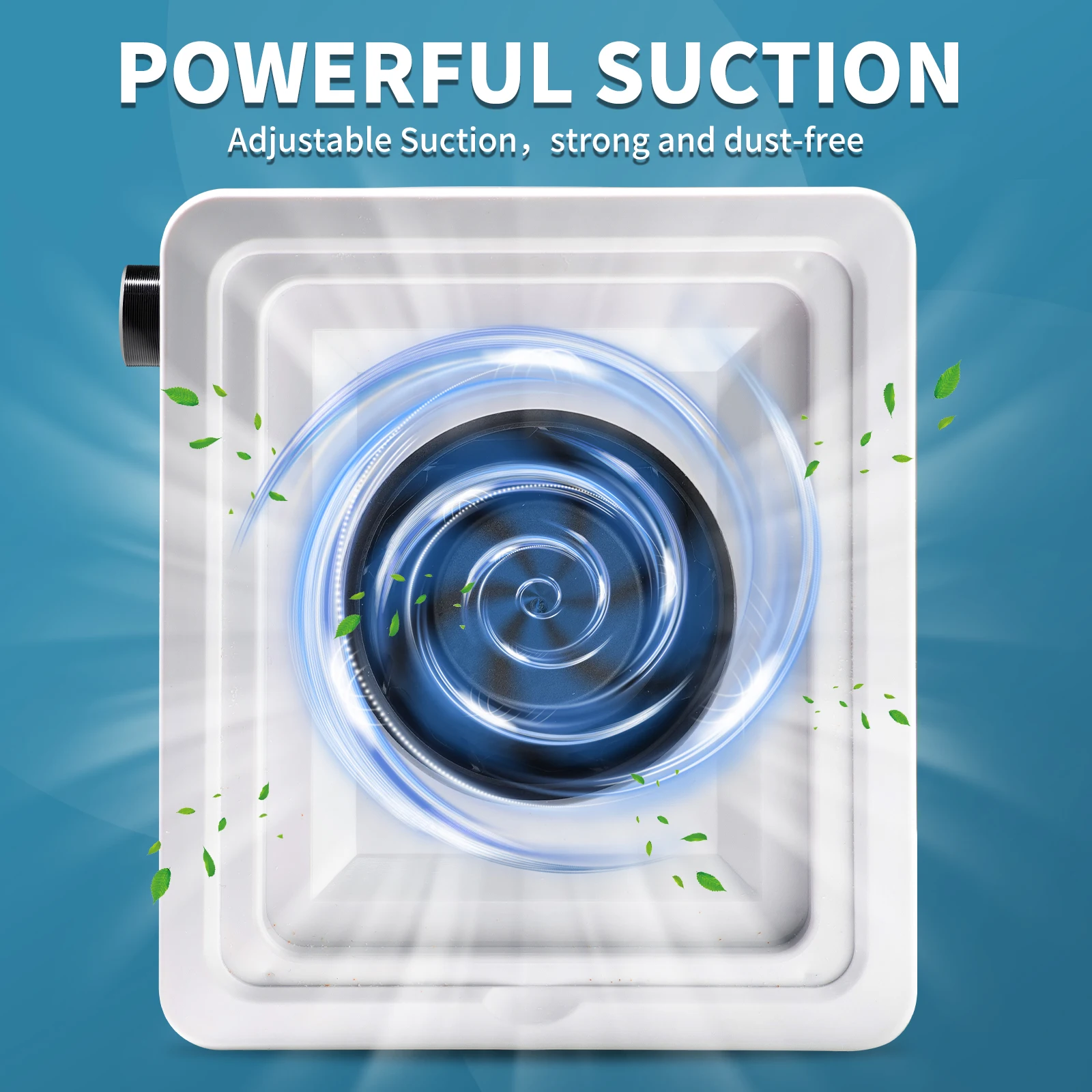 4500 دورة في الدقيقة مجمع غبار الأظافر للأظافر المهنية سوبر شفط مانيكير الاكريليك فرش السيارات مكنسة كهربائية مع فلتر #4