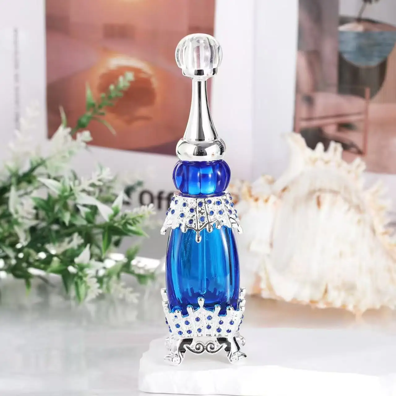 1PCS 30ML Dubai Perfume Empty Bottle High-End Essential Oil Repackaging Bottle for Travel Cosmetic Use