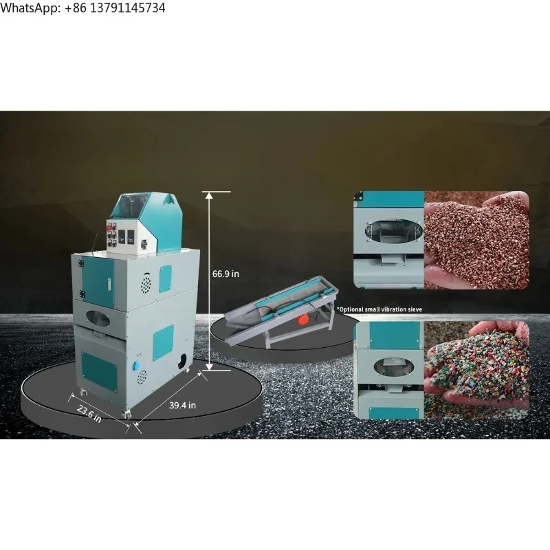 40Kg/h Waste Copper Wire Recycling Low Price Automatic Metal Recycling Machine Scrap Copper Wire Granulator Machine