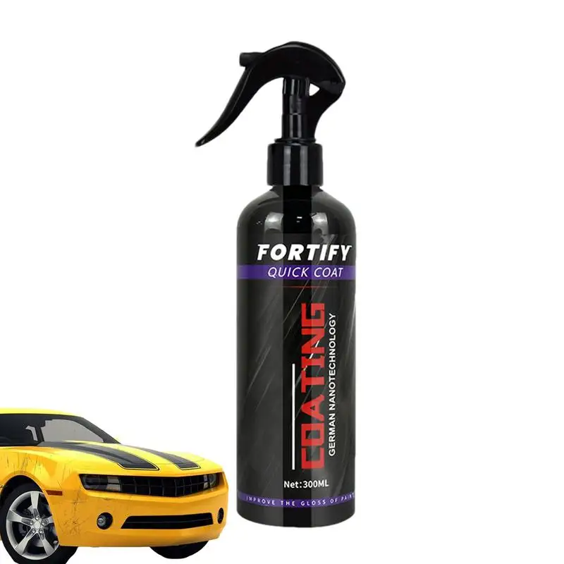 

300ml High Protection Quick Car Coating Spray Auto body paint Polishing Coating Spray Waterless Car Nano Repairing Liquid