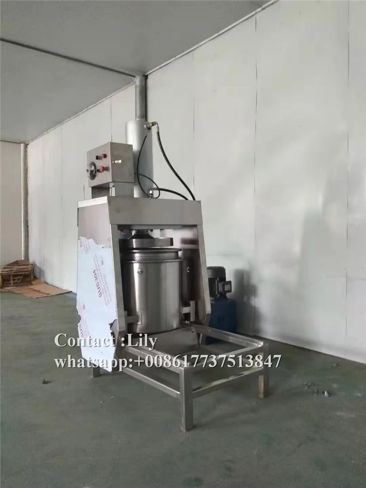 100L Fruit Juice Maker 30Tcommercial Hydraulic Filter Press Machine