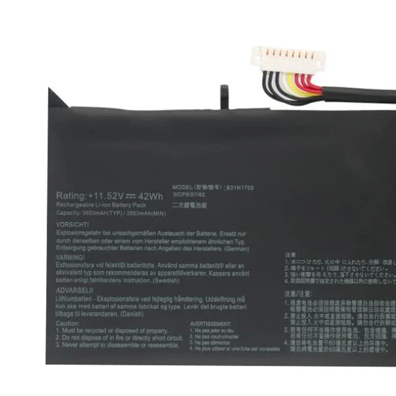 Imagem -05 - Lmdtk-bateria do Portátil para Asus Vivobook Flip B31n1705 Tp410u Tp410ua Tp410ur Tp410uf Q405ua Ux460ua Novo