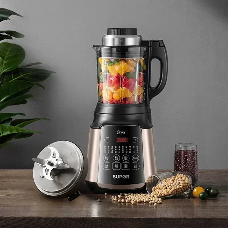 

Cross-borderSUPOR Wall Breaker Home Soymilk Machine Bass Low Noise Removable Washable Smart Touch Screen Juicer Meat Grinder SP9