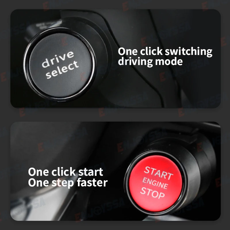 R8 Engine Start Button Drive Select Switch Steering Wheel Smart Key One Button Start Button For VW Golf 7 6 B8 Tiguan Retrofit