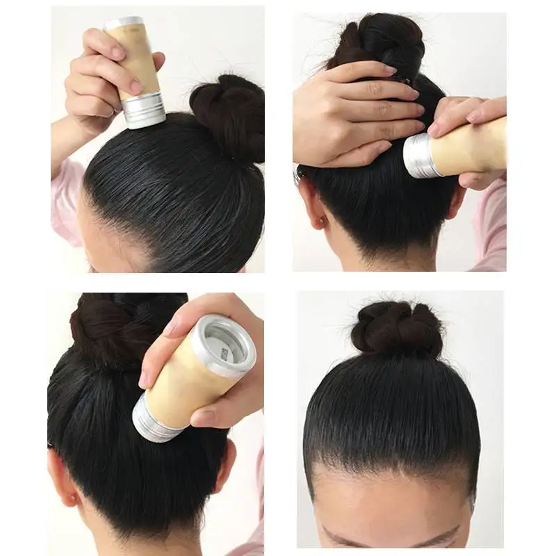 Fixed Hair Pomade Stick, não-pegajoso Molding Wax Stick, Styling Hair Edge Frizz para homens e mulheres