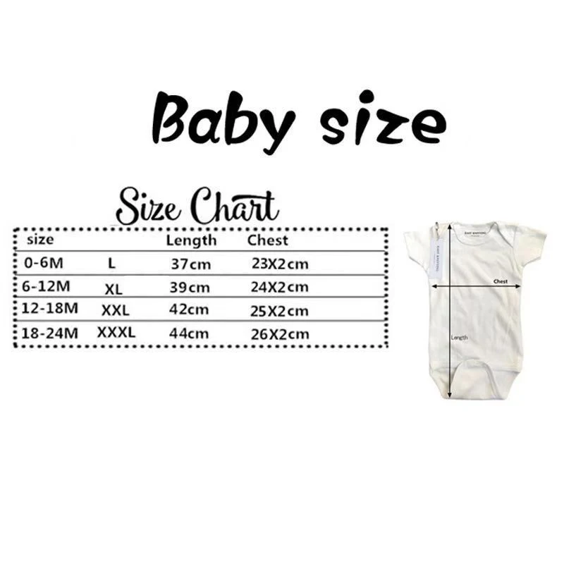 Diy seu design ou logotipo recém-nascido bodysuit manga curta macacão respirável casual harajuku simples texto personalizado bebê macacão 2025