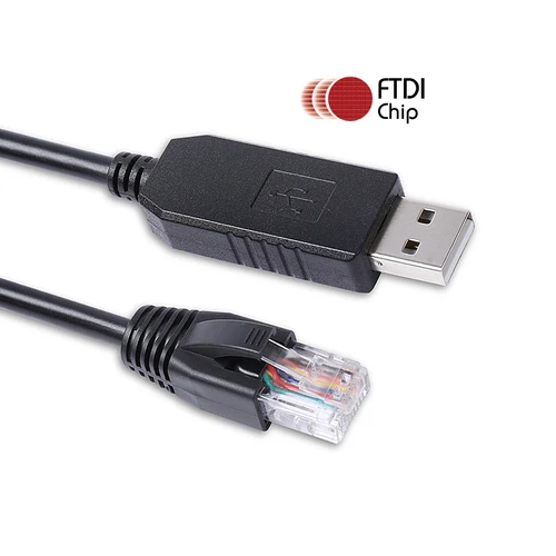 Cable de comunicación serie FTDI FT232RL USB RS485 a RJ45 8P8C para baterías de la serie Narada NPFC a PC Host