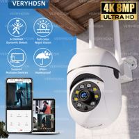 8MP Wireless Security Surveillance PTZ Camera Wifi IP Outdoor 4X Zoom Cameras AI Human Tracking Two-way Audio HD Night Color Cam