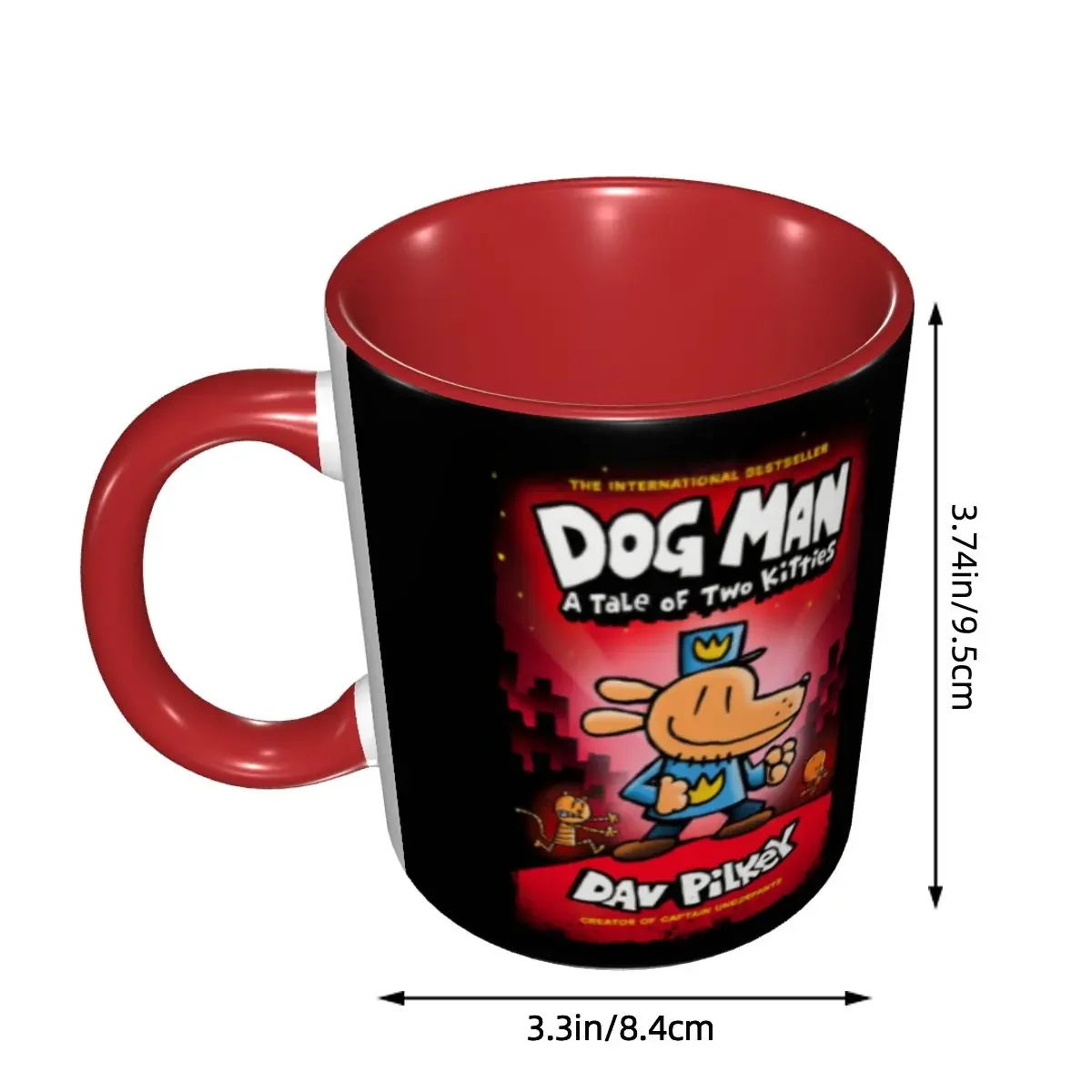 Dogs Man Comic Movie Mugs Customized Ceramic Coffee Mug Cup Creative Gift