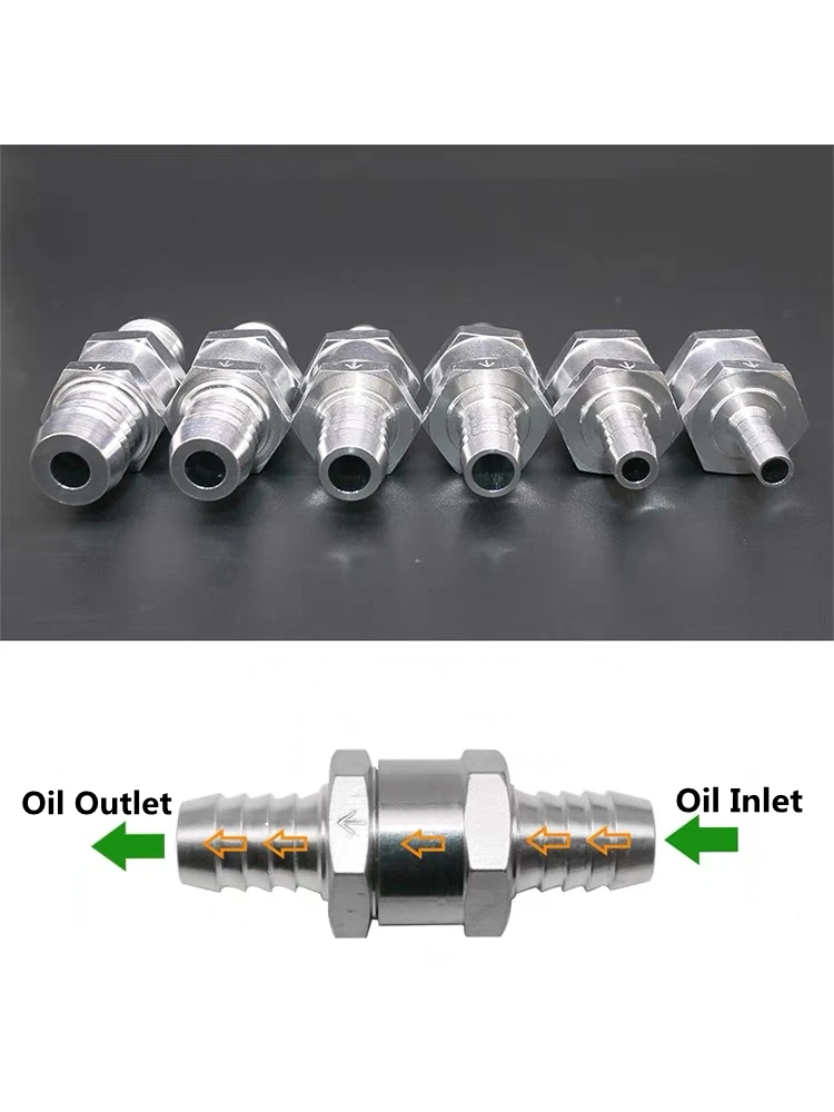 Gasoline Diesel Fuel Pump One-Way Check Valve Automobile Oil Circuit Return Shut-Off Valve