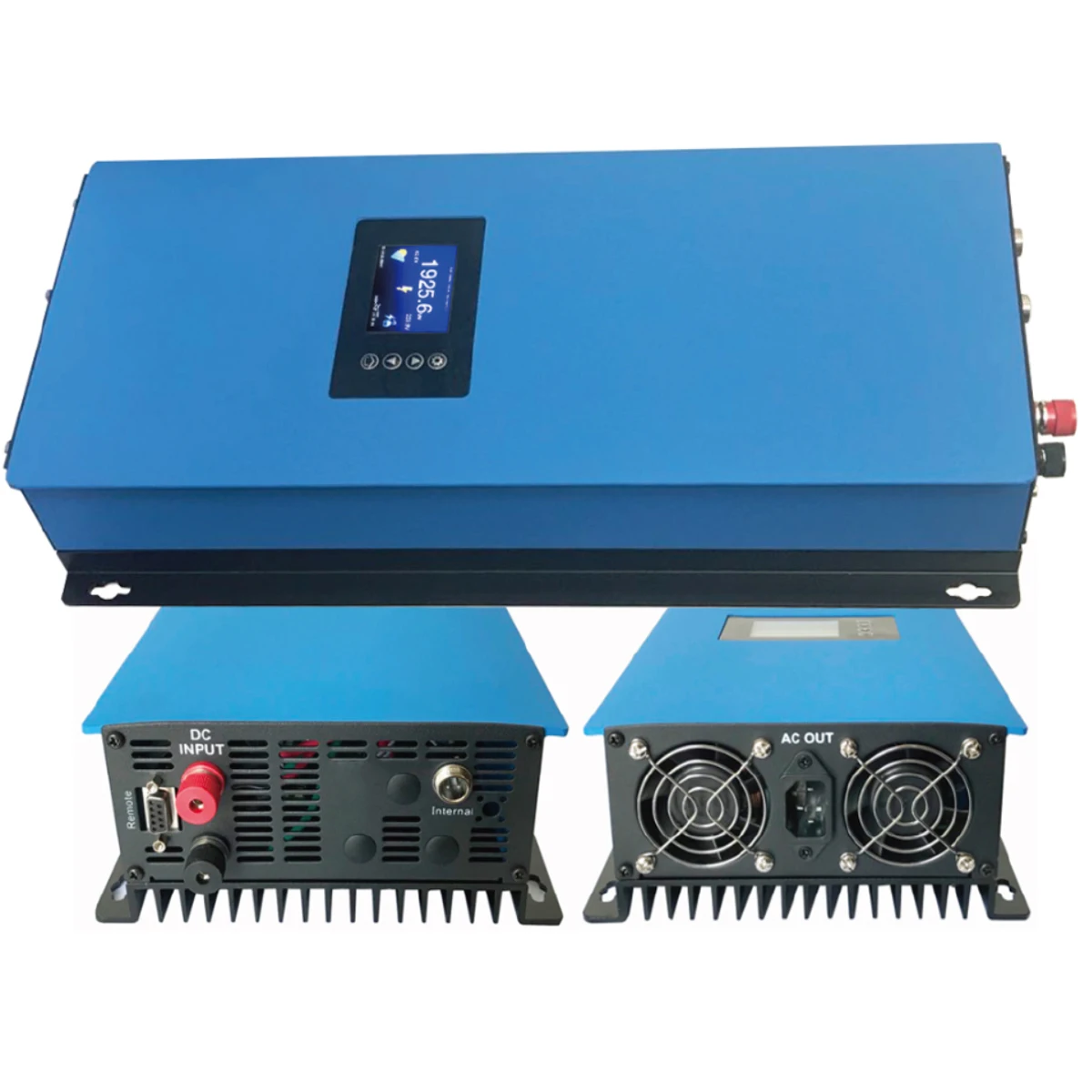 Inverter dasi Solar Power Grid, dengan pembatas, 1000W, DC 22 v-65 V atau 45V-90V AC 110V /220V, layar LCD, versi terbaru
