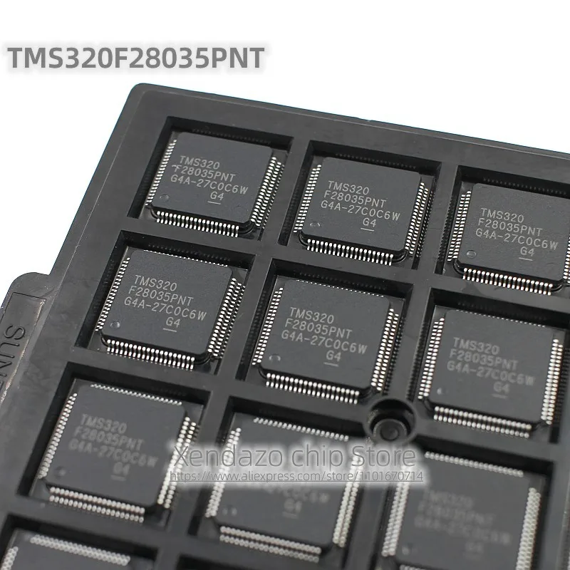 1pcs/lot TMS320F28035PNT TMS320 F28035PNT LQFP-80 package Original genuine Microcontroller chip