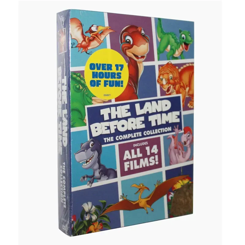 The Land Before Time 14 Movie DVD Classic Animation Film Collection for Kids Family Entertainment