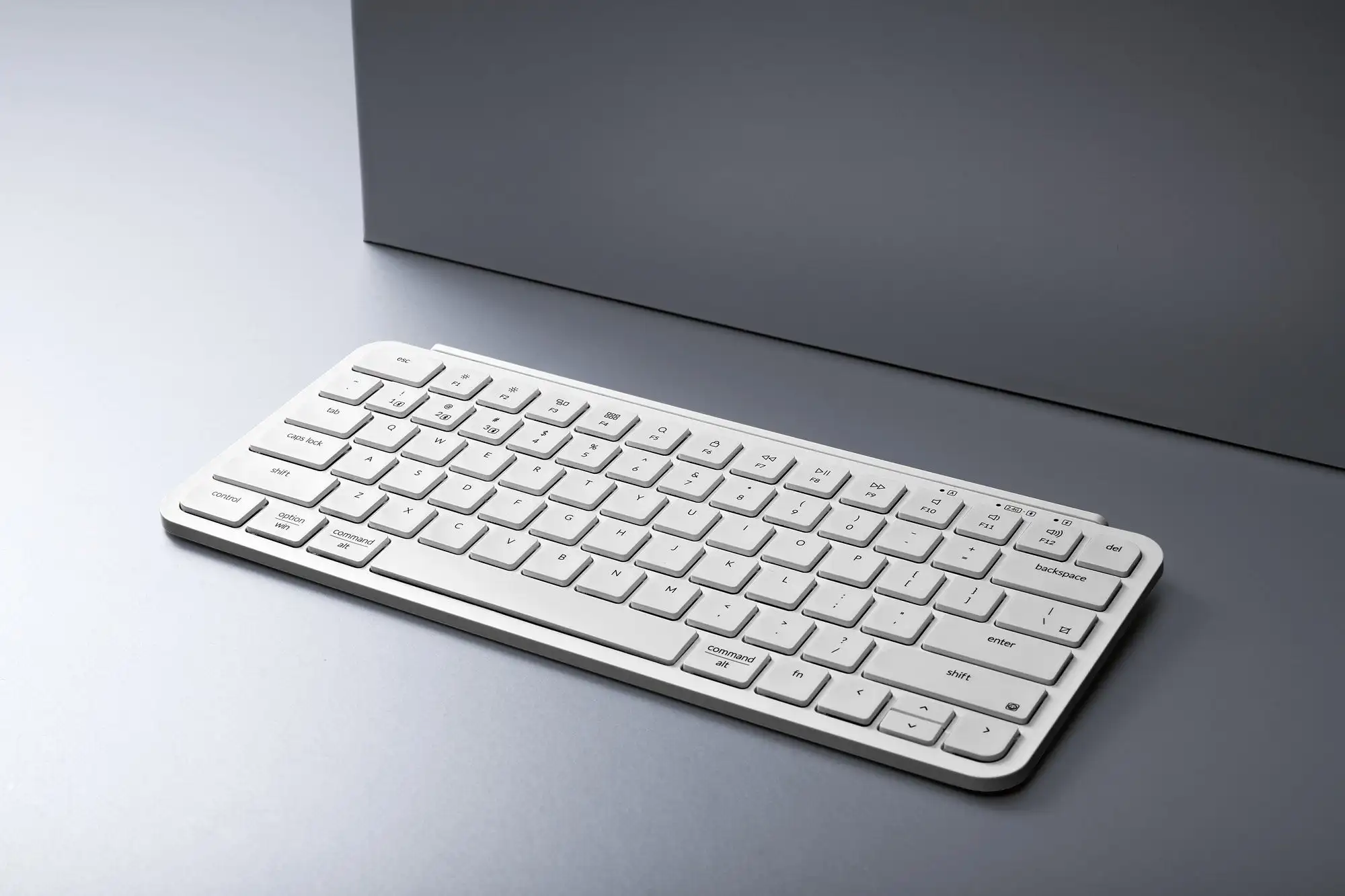 Keychron B1 Pro ZMK Ultra-Slim Wireless Keyboard Portable Lightweight 2.4GHz & Bluetooth Connections