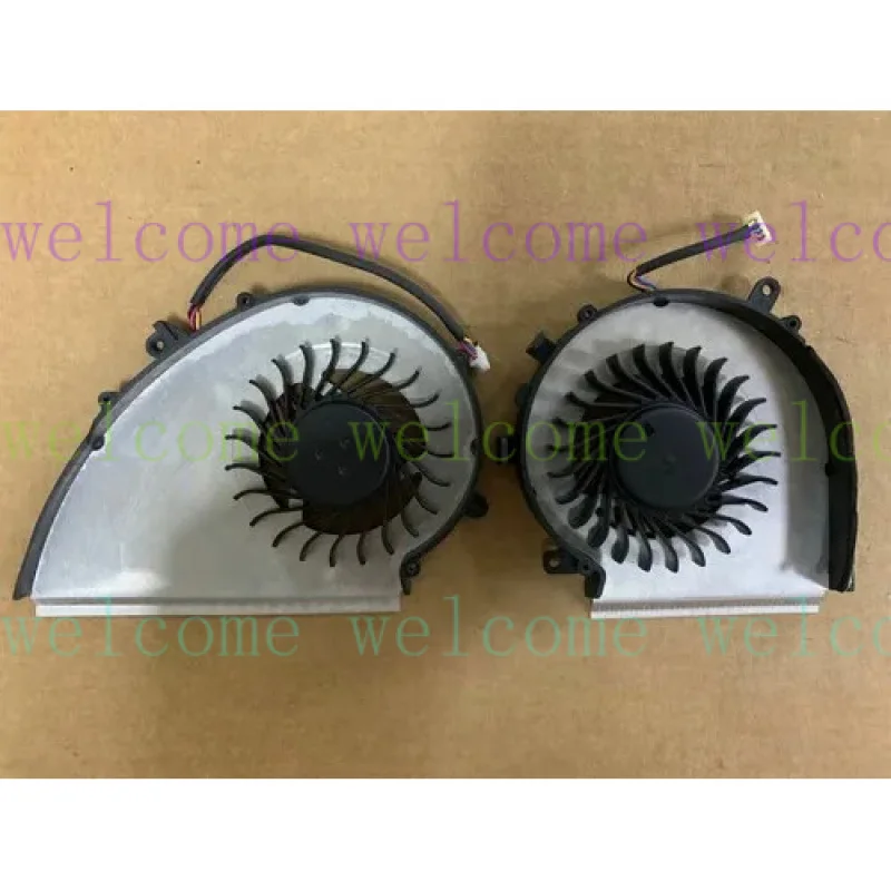 زوج واحد لـ PAAD06015SL N402 N404 GE72VR GP72VR وحدة المعالجة المركزية + مروحة تبريد Gpu (مروحتان)