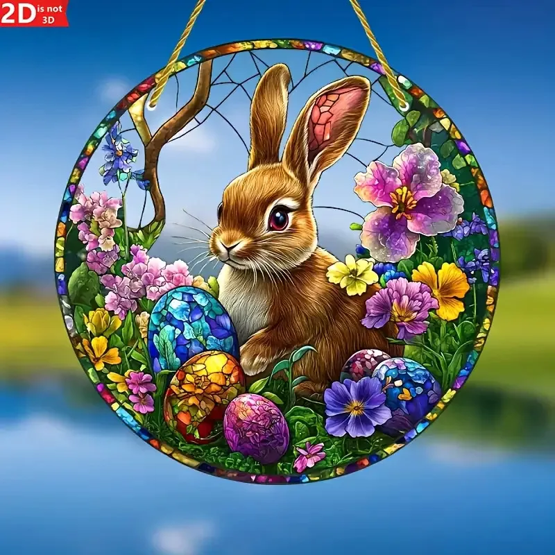 Rabbit Suncatcher Set 6