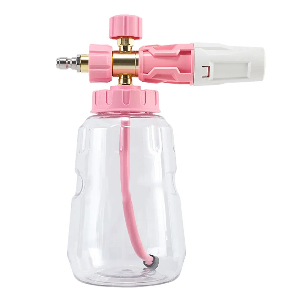 Adjustable Foam Lance For Car Car Wash Foam Sprayer Snow Foam Lance 1L Capacity 360-Degree Rotation ABS Material