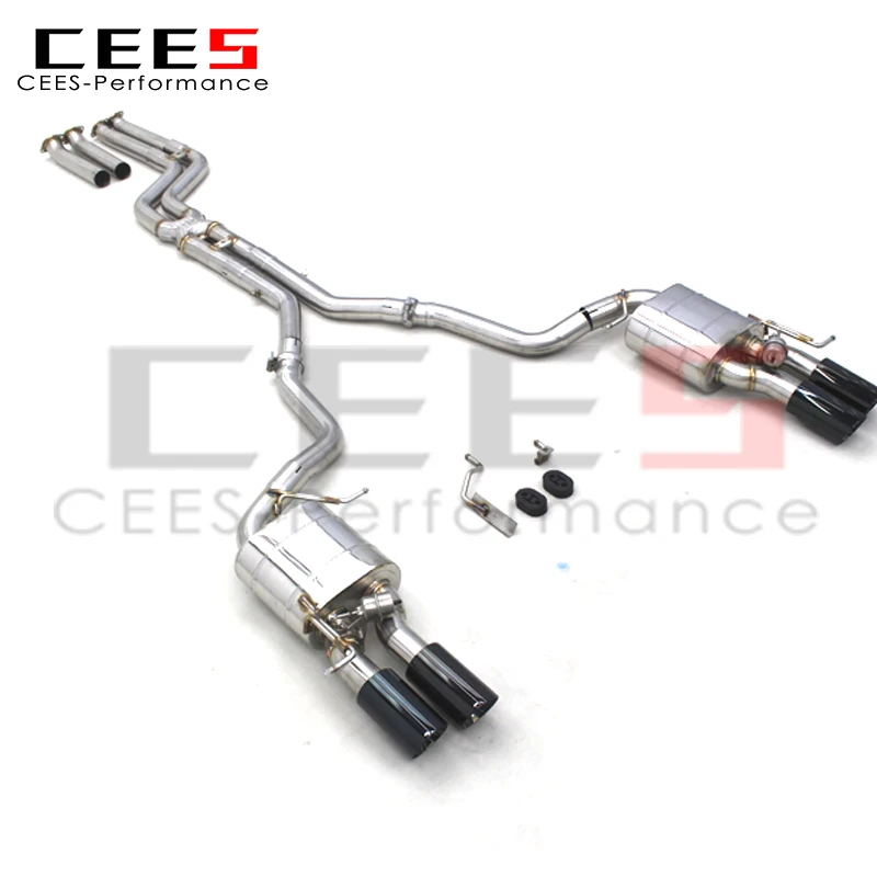 CEES Exhaust With Valvetronic For BMW Z4 E89 N52 N20 N54 N55 2.0T 3.0T 2009+SS304 Stainless Steel Muffler Carbon Fiber Tips view 3