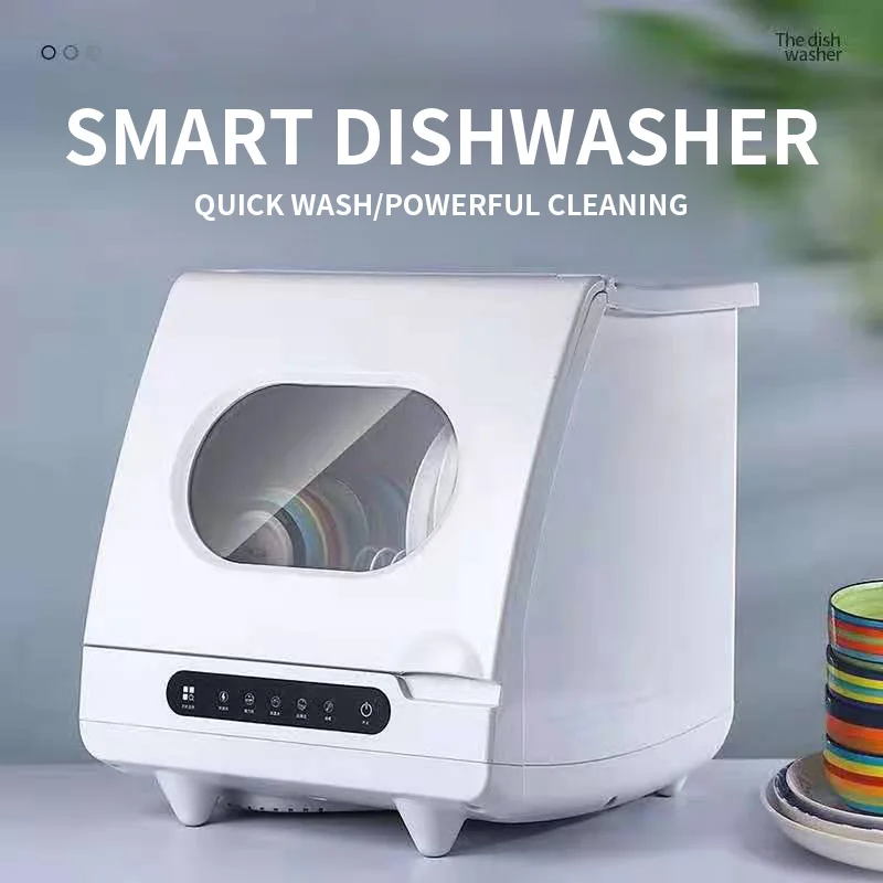 Smart Dishwasher 72°C High-Temperature Cleaning Fully Automatic Home Use 360° Wash Dishwasher Multi-Function Drying Dishwasher