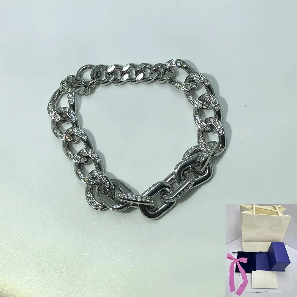 Nova moda dextera escondida branco imitação de cristal pulseira requintado presente de ação de graças feminino