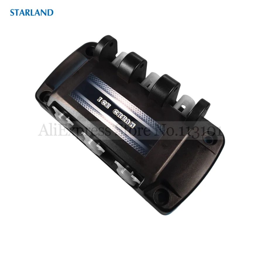 One Set Front Door Panel Discharge Block New Accessories Vevor Soft Serve Machines Spare Part YKF Commercial Ice Cream Makers