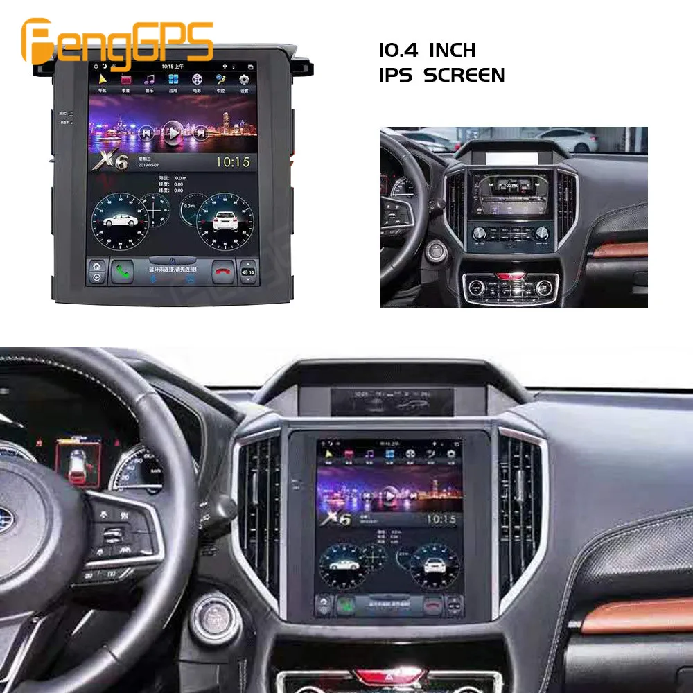 

128G Android 11 Upgrated Car Radio For Subaru Forester XV 2018 2019 2020 Multimedia Player GPS Navigation Touch Screen Head Unit