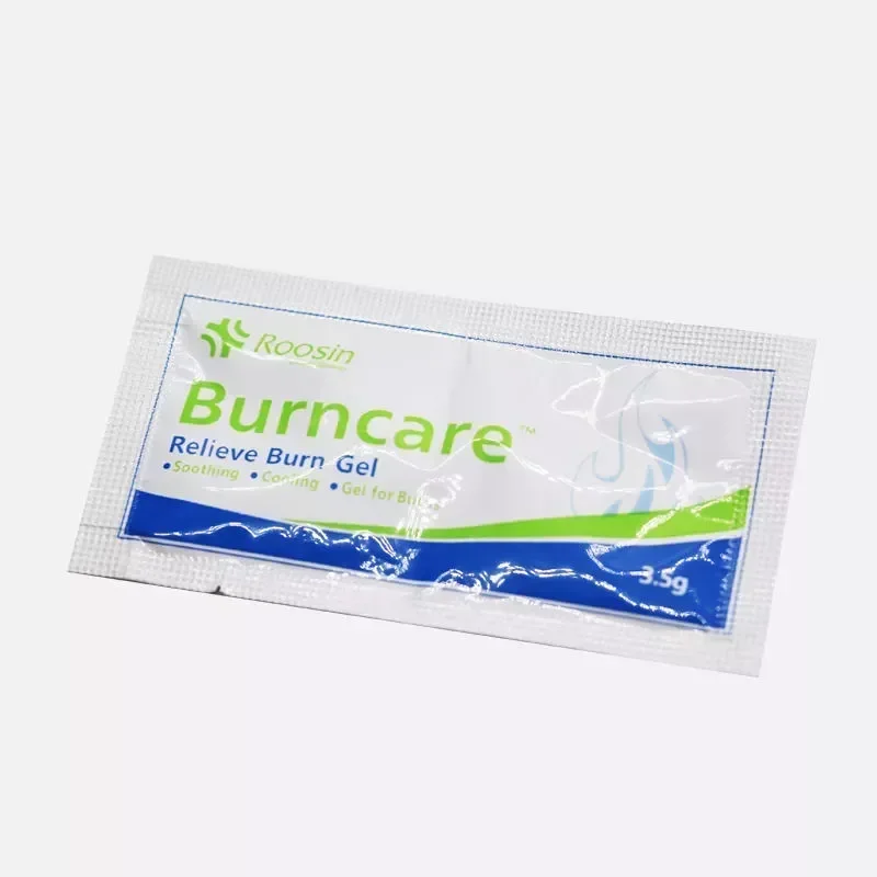 5 Pieces Medical 3.5g Burn Care Dressing Gel for Burn Wound Scar Wounds Care Emergency First Aid Kit