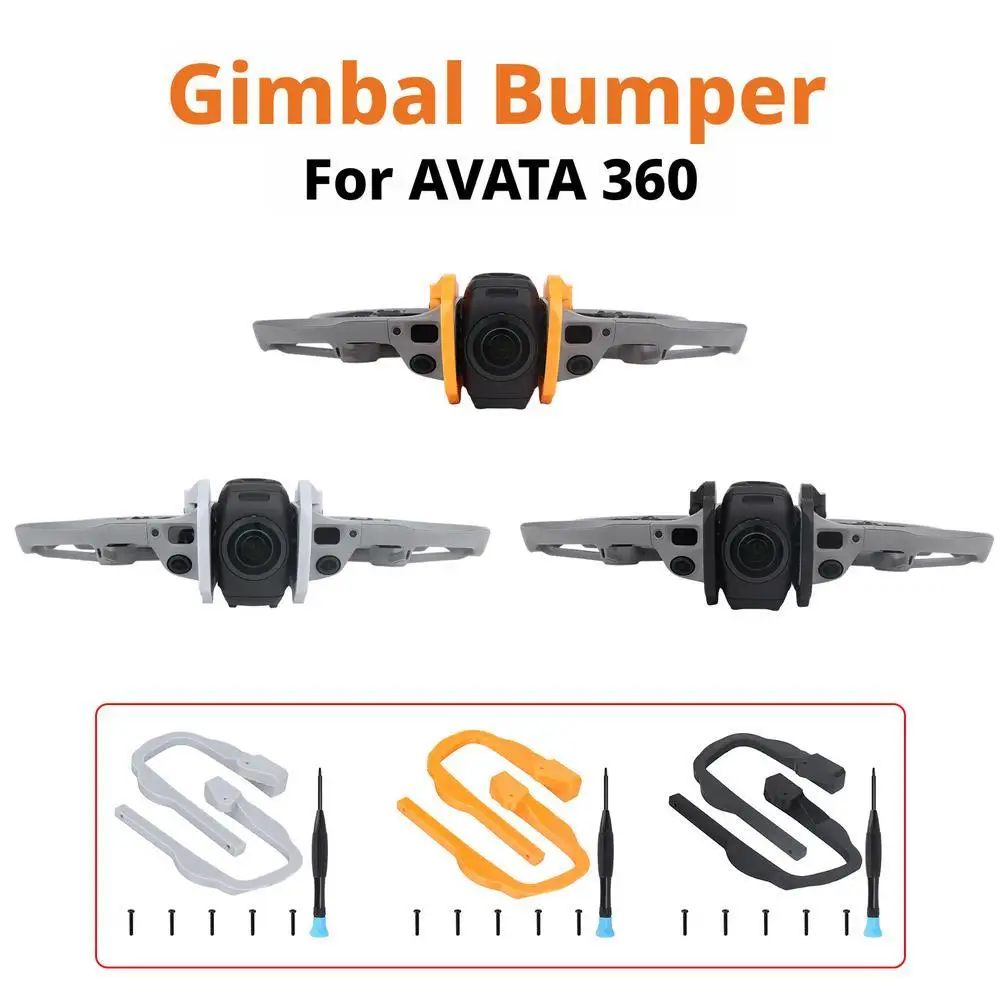 Für dji Avata360 Gimbal-Schutzabdeckung, stoßdämpfendes Schutzzubehör, kratz- und sturzsichere Linsenschutzleiste