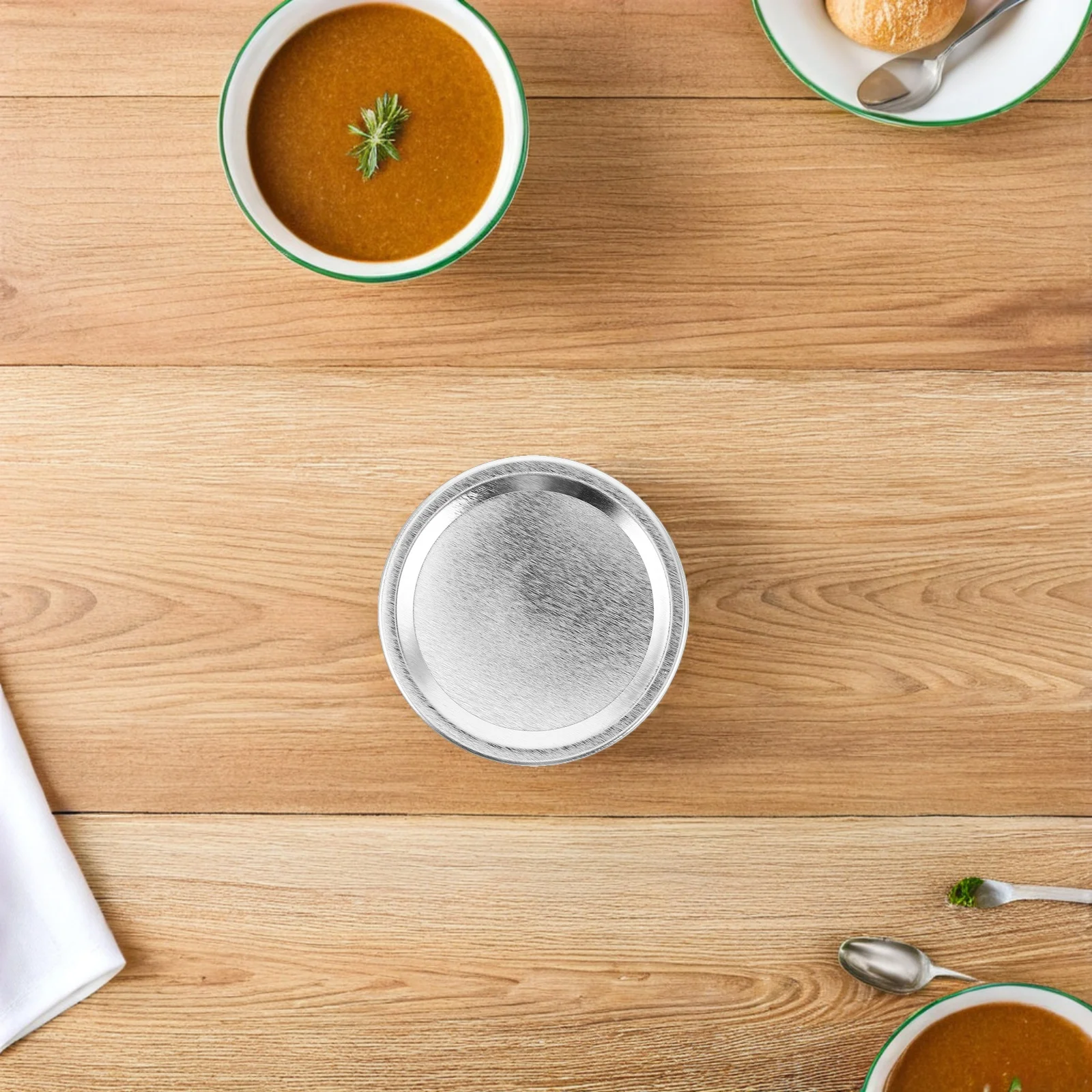 

50Pcs Tinplate Mason Jar Lids Split Design for 86Mm Glass Bottles Reusable Airtight Canning Caps Jar Lid Replacements