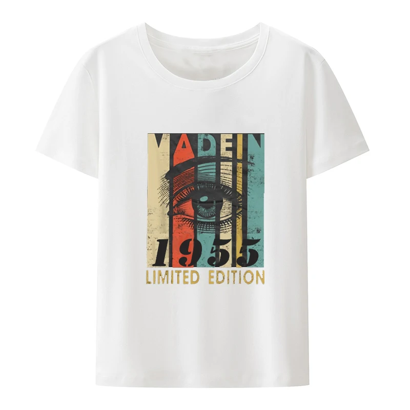 Made in 1955 Old 69th Birthday  T Shirts Limited Edition Born in 1955   Dad and Grandpa Casual  Unisex T-shirt  tops