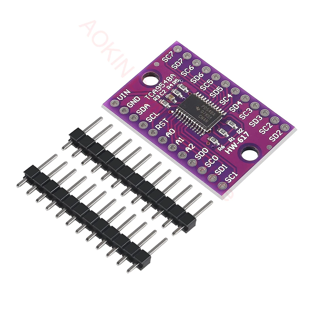 TCA9548A I2C IIC Multiplexer Breakout Board Module 8 Channel Expansion Development Board for Arduino