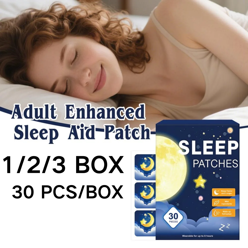 Sleep Support Acupoint Patches 30 Patches Sleep Patches For Adults Extra Strength Sleep Support Patches Comfort Lightweight
