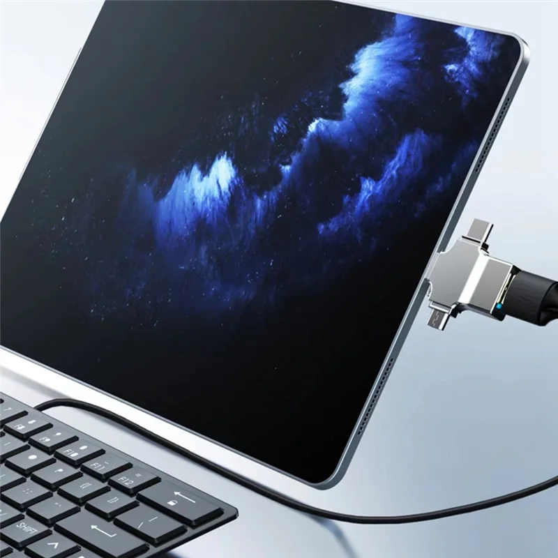 Устройство чтения карт OUVU-SD Адаптер для микрокарт 4 в 1 USB 3.0 Micro-Sd к USB Устройство чтения карт USB для интерфейса Apple OTG Adaptador
