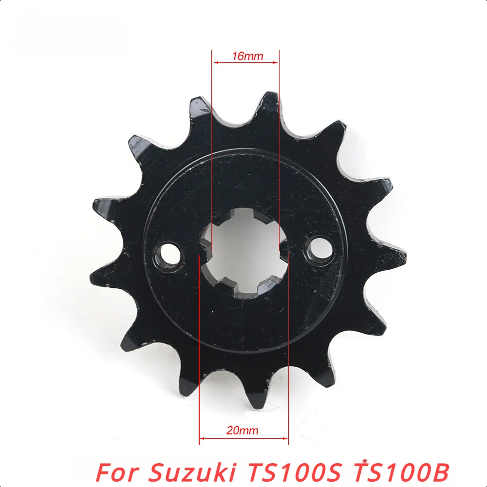 

520 13T 13 Tooth Front Sprocket Gear Staring Wheel For Suzuki TS100S TS100B