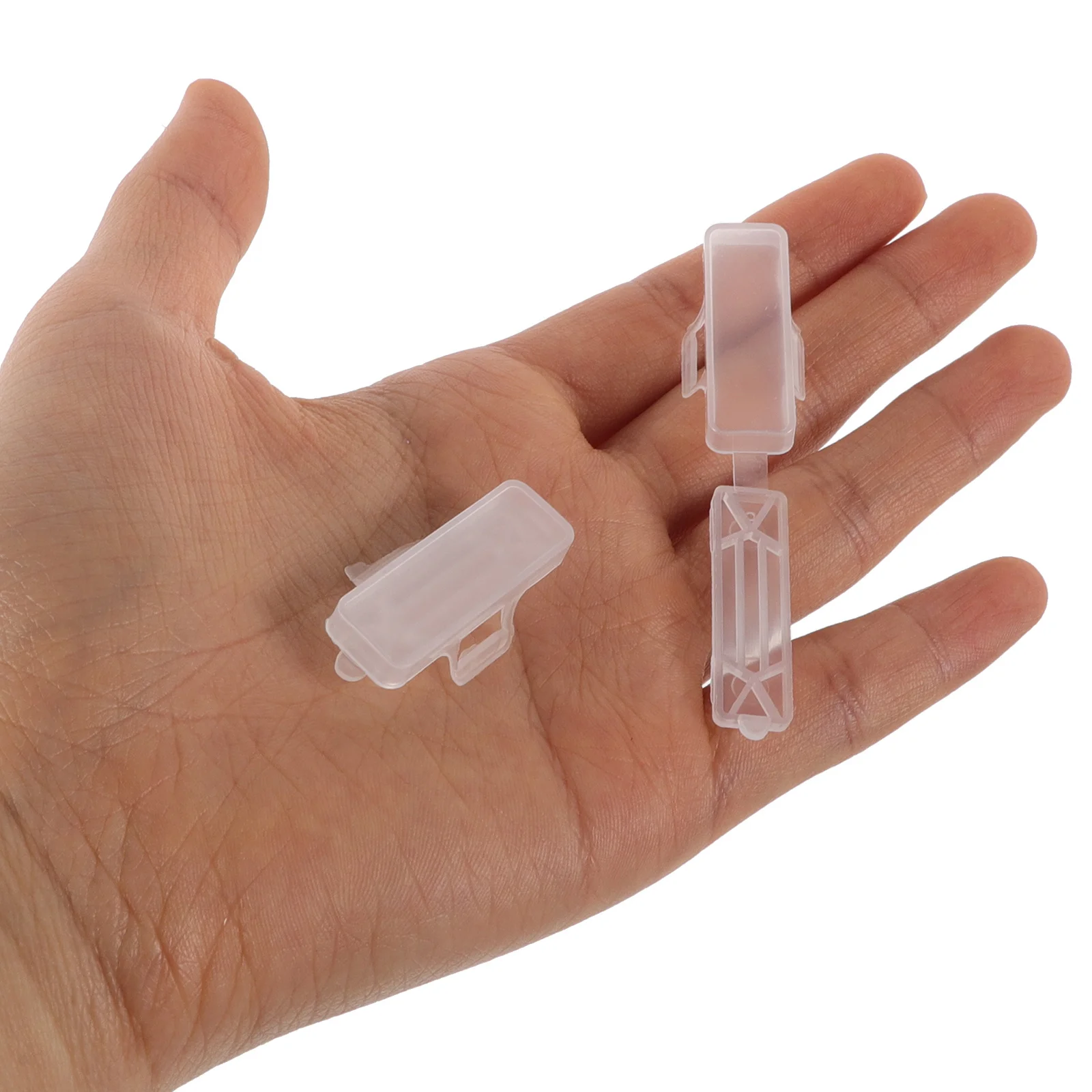 กล่องใส่ป้ายสายไฟแบบใสกันน้ำ 1 ชุด สำหรับจัดการสายไฟฟ้า ป้องกันสายไฟ