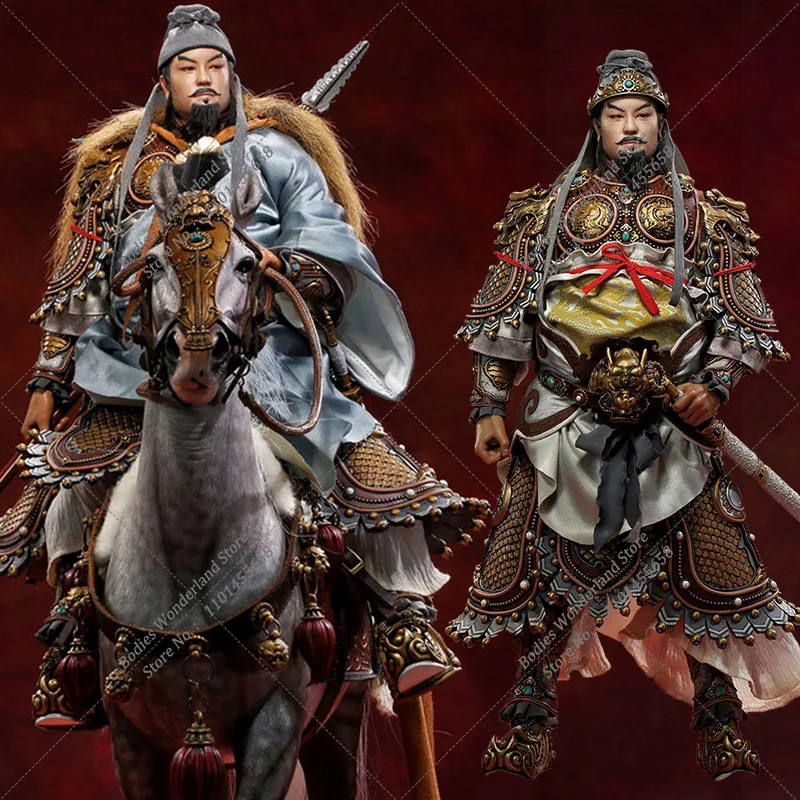 

In Stock Mr.Z X DING TOYS DT001 1/6 Collectible Chinese Classics Water Margin Yu Qilin Lu Junyi 12'' Full Set Male Action Figure