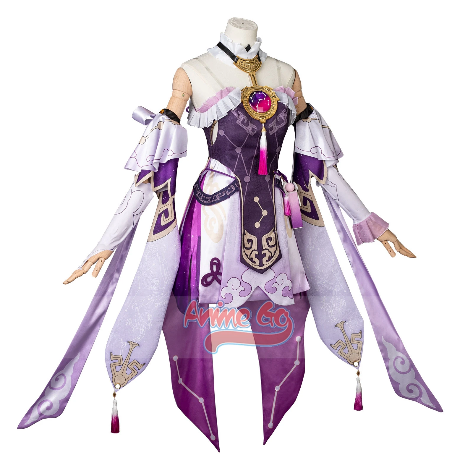 Honkai Star Rail Fu Xuan Cosplay Costume Jeu Uniforme Femmes Robe Jupe Halloween Tenues C08143E-B