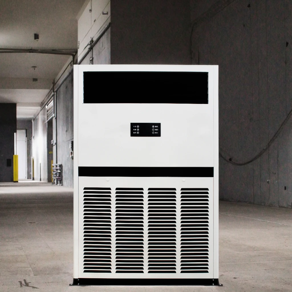 Unité de climatisation commerciale intelligente Wi-Fi haute qualité, économe en énergie, 5 HP, 8 HP, 10 HP, automatique, refroidie par air, DX, colonne sur pied