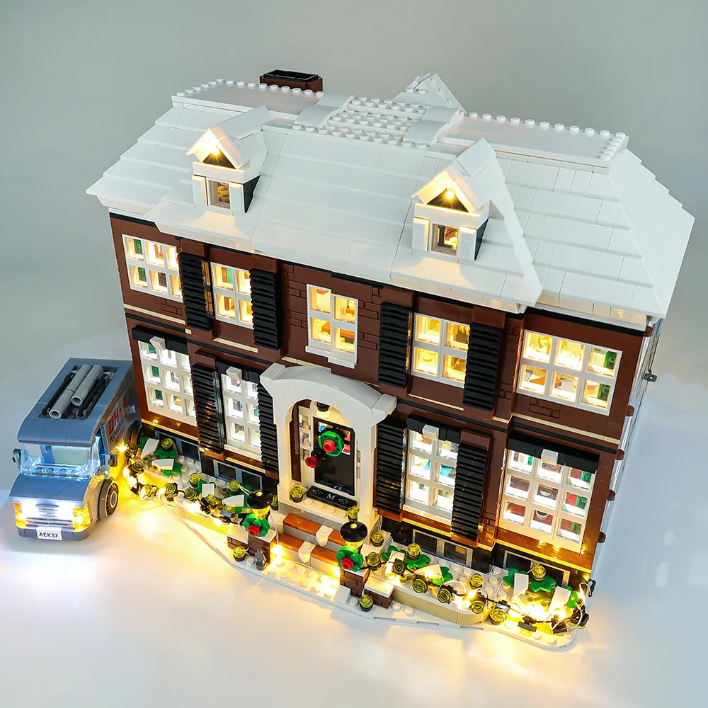 No Model LED Light Kit for Ideas Home Alone 21330