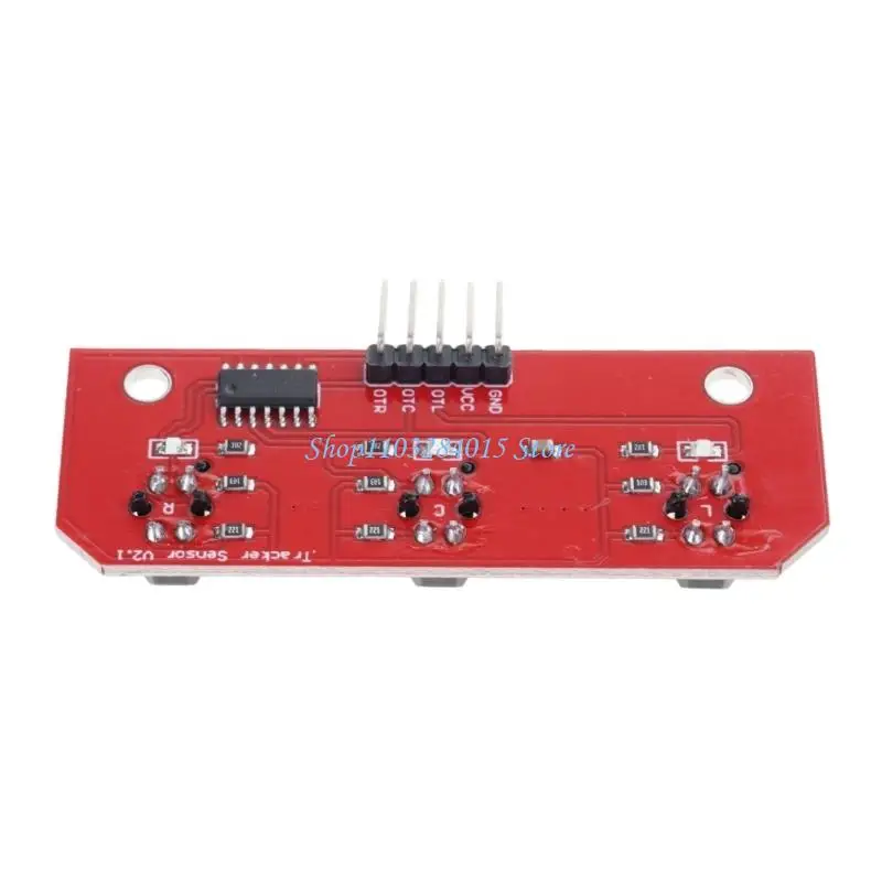 R6FF TCRT5000 3 Way Tracing Sensory Module For Robot Navigation Line Tracking