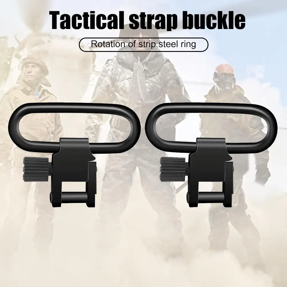 Quick Detachable Gun  Sling Mount Ring 2pcs QD Swivel Strap Buckles Kits