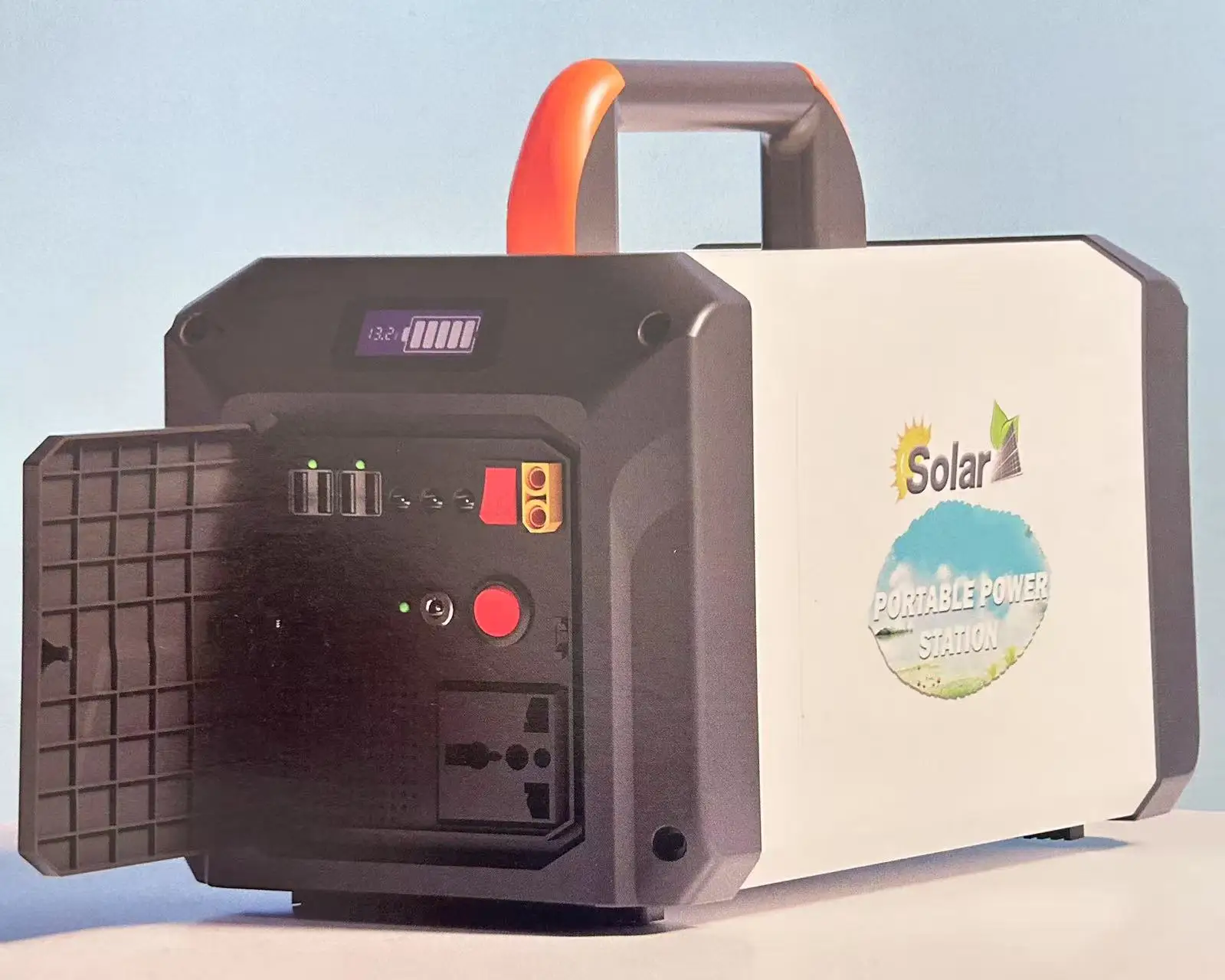 2200W 2048Wh Portable Lithium Power Station Jump Starter MPPT Solar Generator RV Backup Power Supply for Outdoor Camping