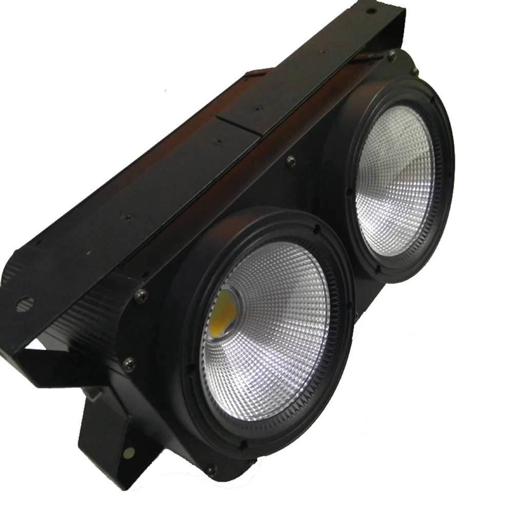 

Warm White For stage event DMX Control 2 Eyes Led Audience Blinder 2x100w white color stage blinder light