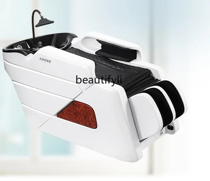K182  High-End Intelligent Massage FRP Shampoo Chair Multi-Function Fumigation Water Circulation Head for Recuperation