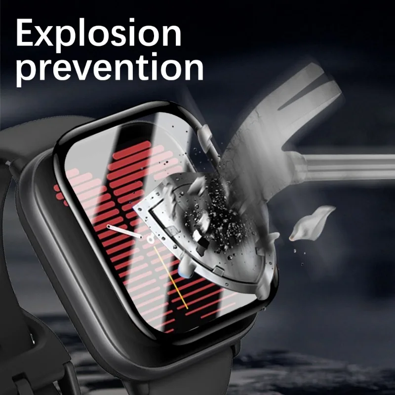 3D Curved Film for Amazfit Active Screen Protector Anti-scratch Protective Film for Amazfit Active Watch Accessories Not Glass