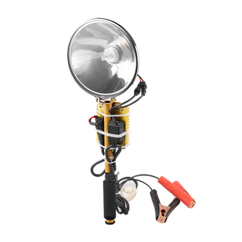 Outdoor searchlight Xenon lamp handheld multi-color temperature adjustable focal length high brightness