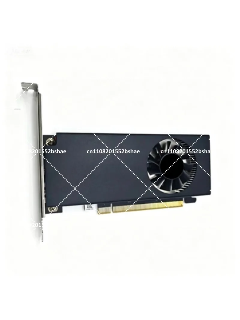 Low Profile Single Slot Graphics Card 8GB GDDR6, for AI Workstation and Compact Gaming PC Build