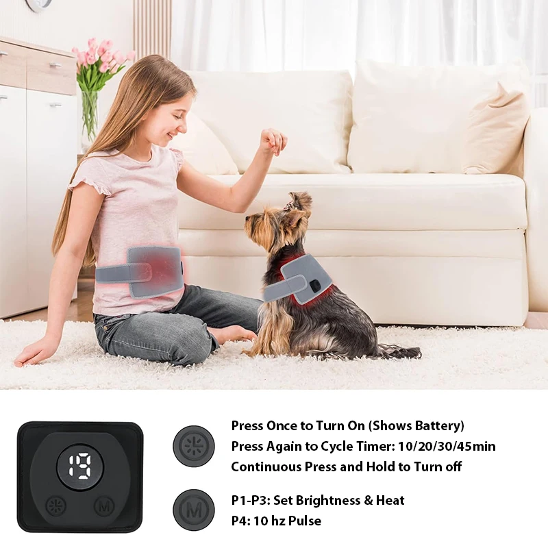 Rode & Infrarood Therapie Riem Lichaam Verwarming Pad LED Schoonheid Apparaten voor Gezicht en Lichaam Schoudergewricht Spier Relief Relax 660 & 850nm