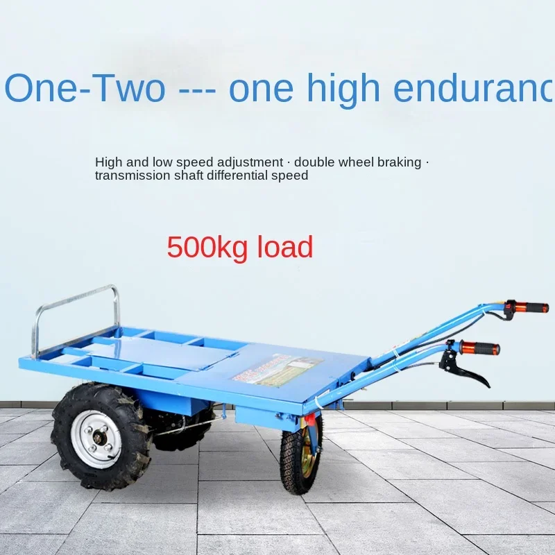 

2023 New Electric Rooster Cart, Agricultural Three Wheeled Handcart, Household Two Wheeled Transport Vehicle